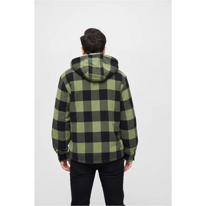 Hooded Lumber Jacket Sweater - Brandit